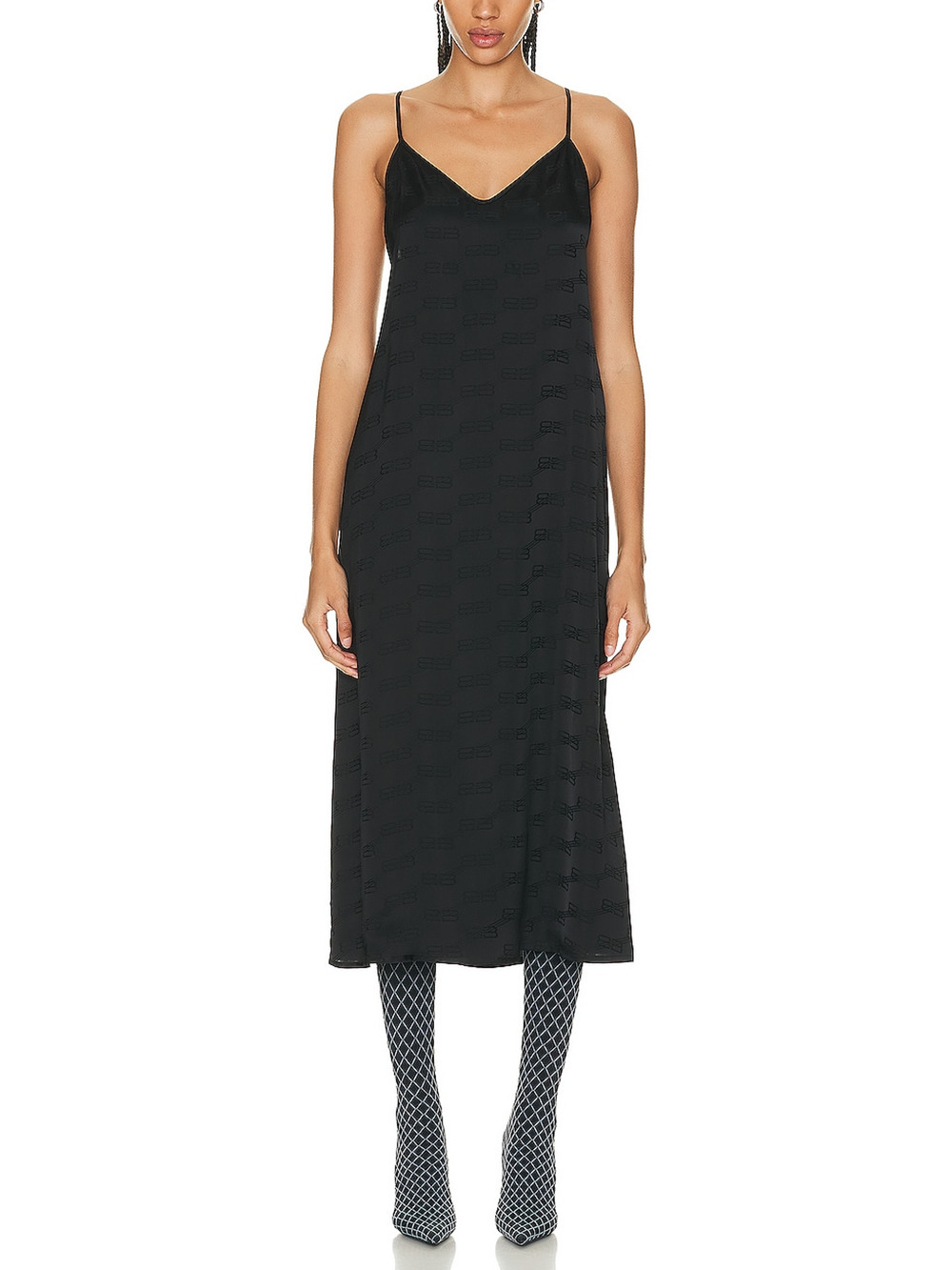 Balenciaga Black Slip Dress Size XS